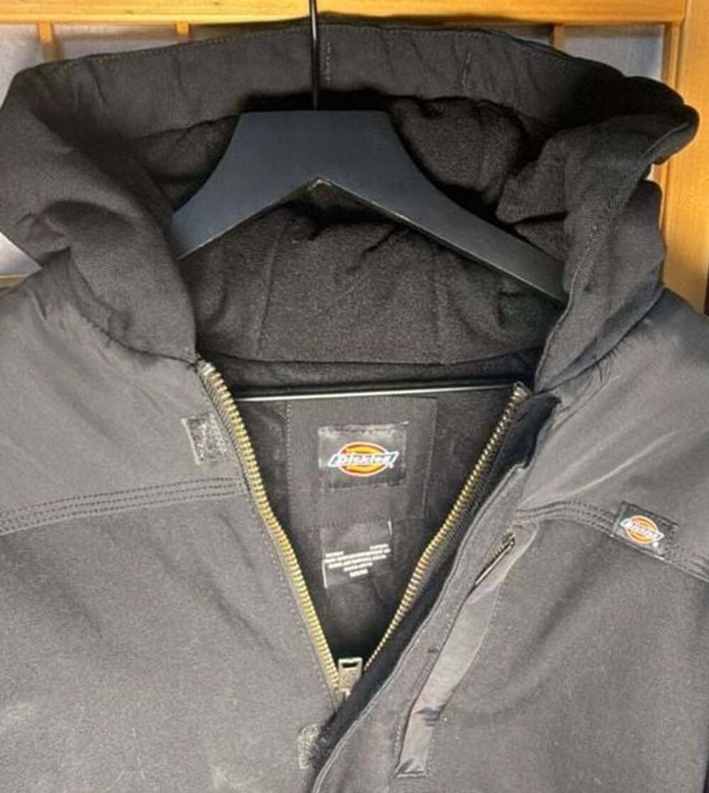 Dickies Heavyweight Hooded Zip Jacket Black